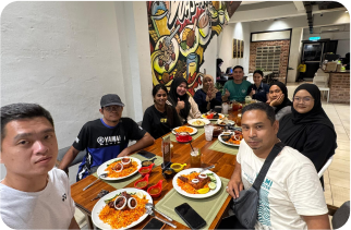 Post-Game Fuel with the Team