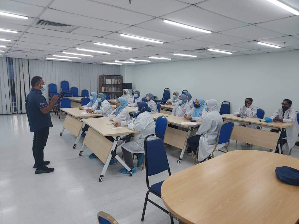 Recruits with PPE - Aras Baru