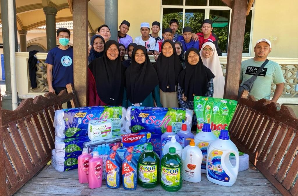 Committed to Care: Cleaning Supply Donations by AP Aras Baru
